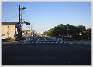 画像：市道大財町北島線道路改良工事(その4)